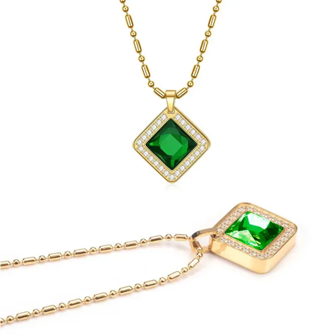 Esme Emerald Pendant