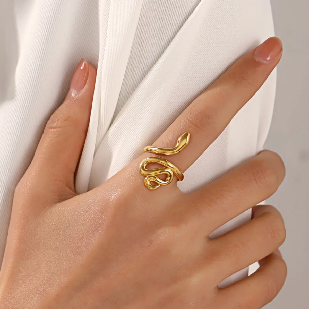 Serpentine Wrap Ring
