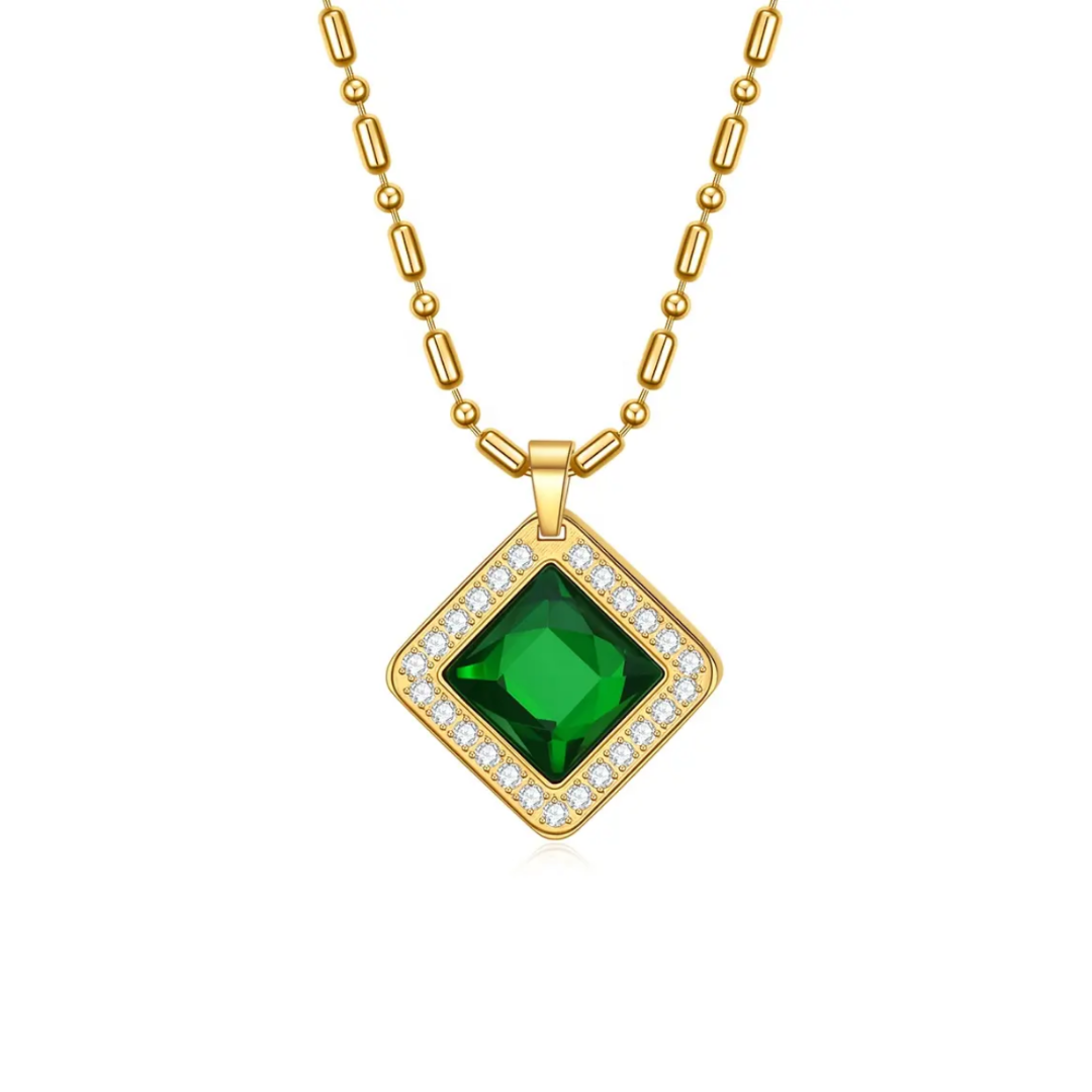 Esme Emerald Pendant