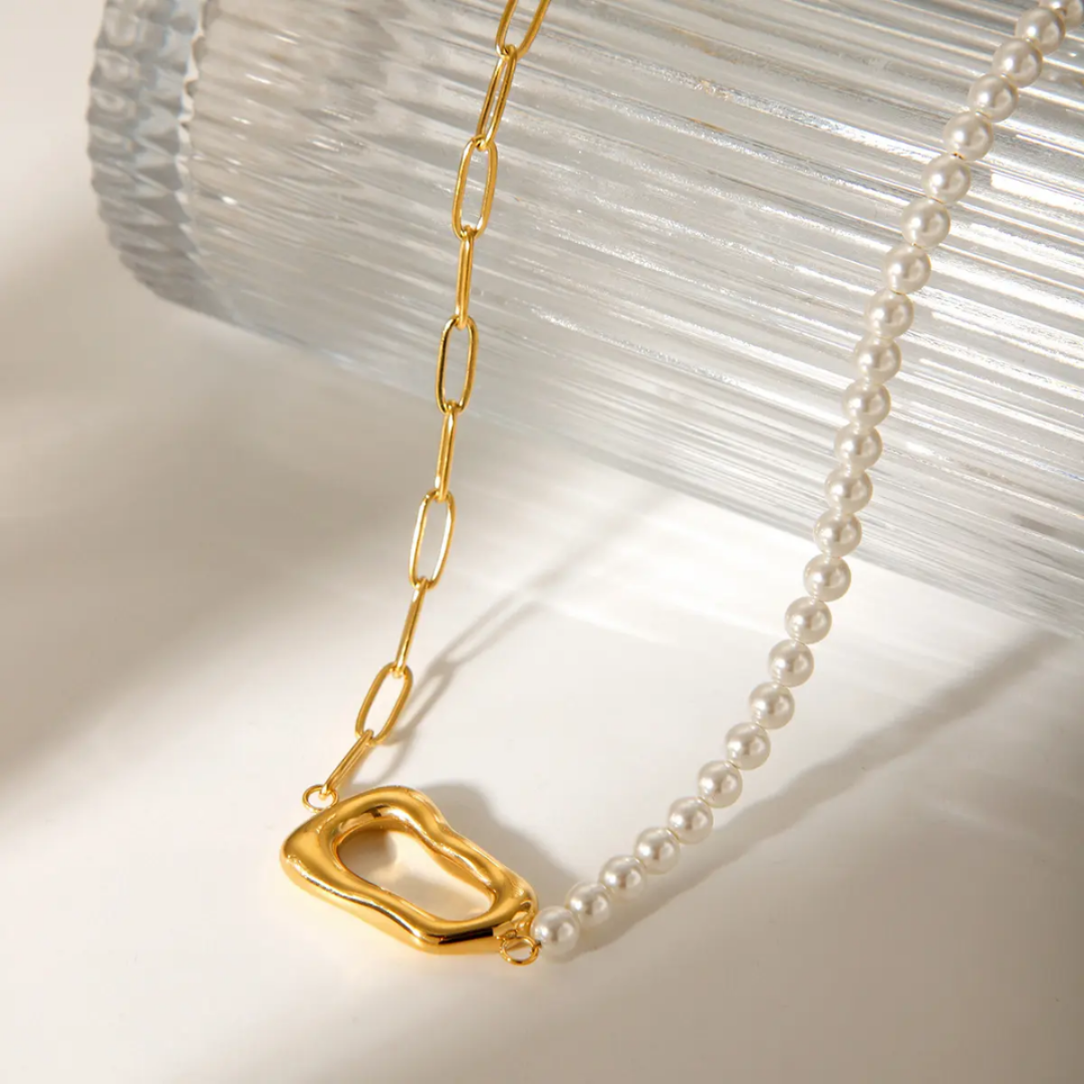 Pearl Link Harmony Necklace