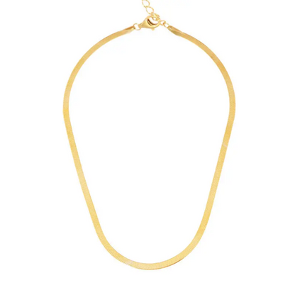 Solara Herringbone Necklace