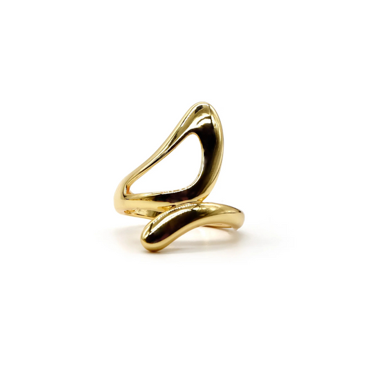 Aurelia Open-Form Gold Ring