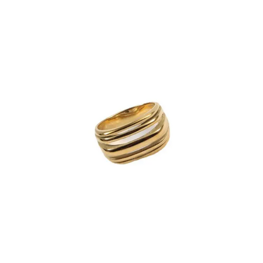 Solana Stacked Dome Ring