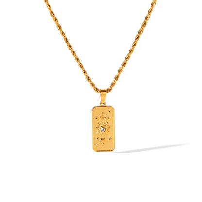 Solstice Tag Necklace
