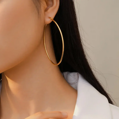 Sienna Classic Hoop Earrings