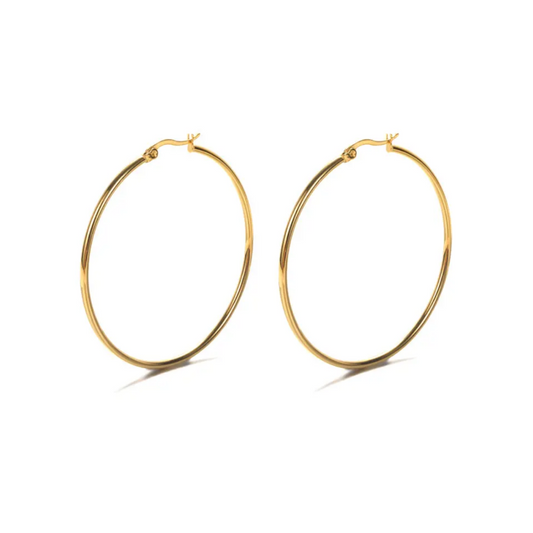 Sienna Classic Hoop Earrings